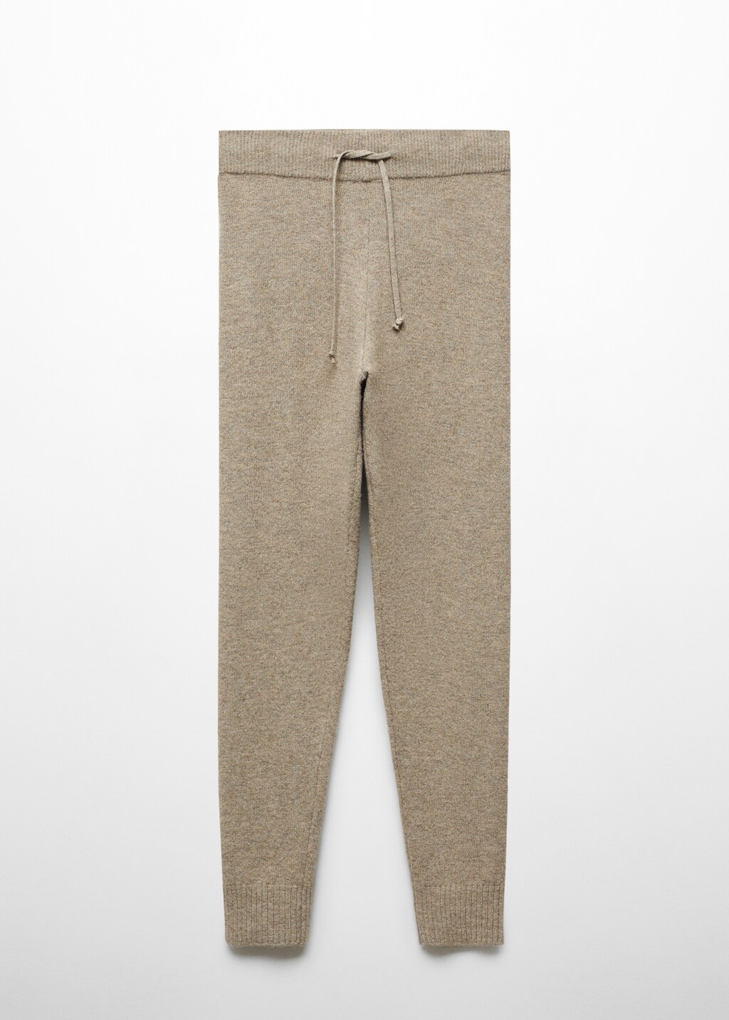 Knit jogger-style trousers - Article without model