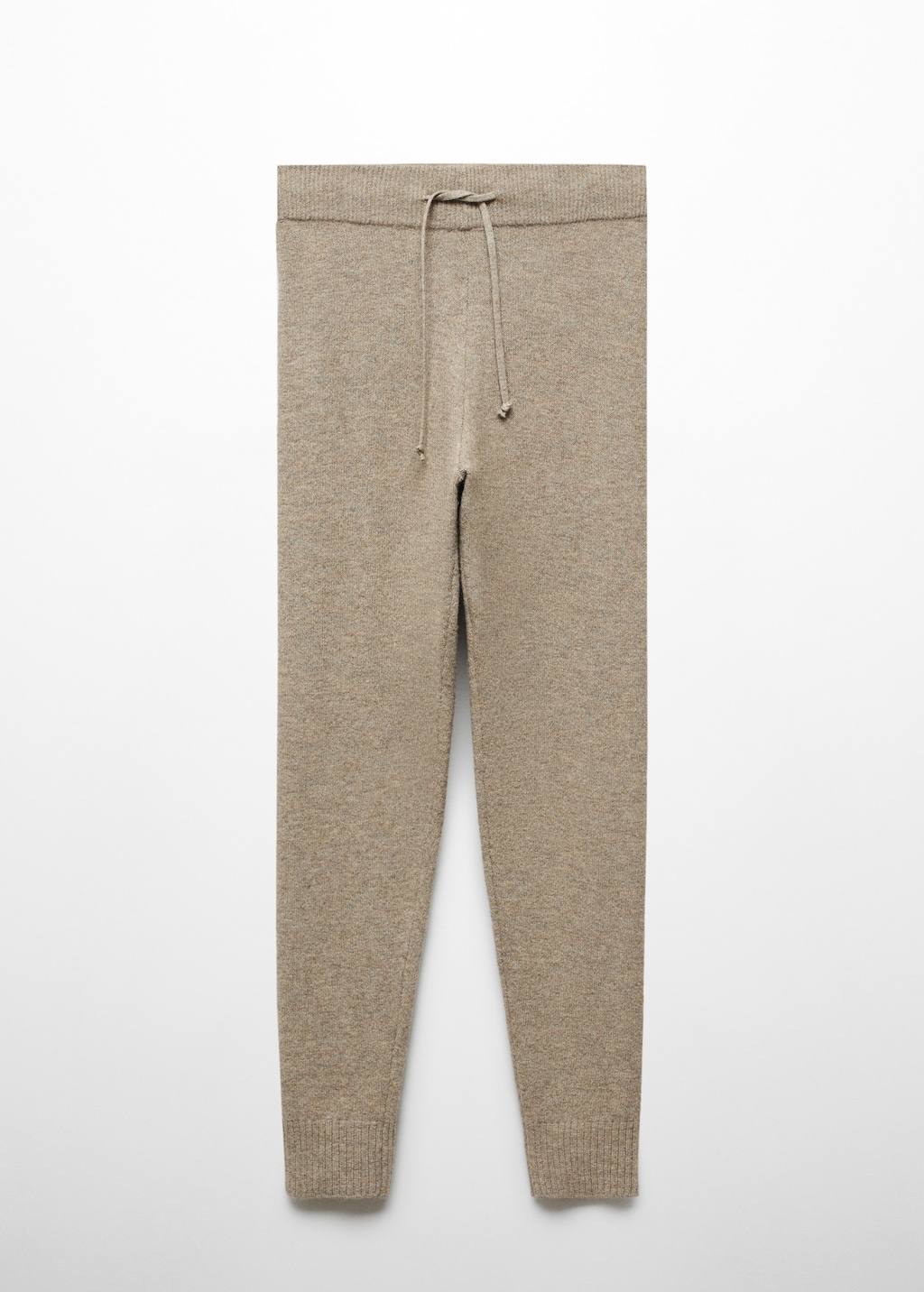 Knit jogger-style trousers - Article without model