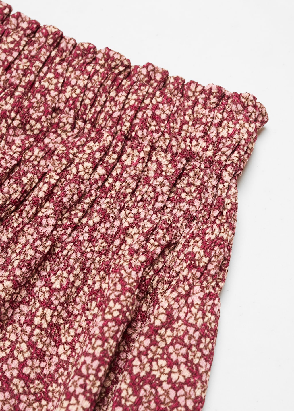 Ruffle flower print skirt - Details of the article 8