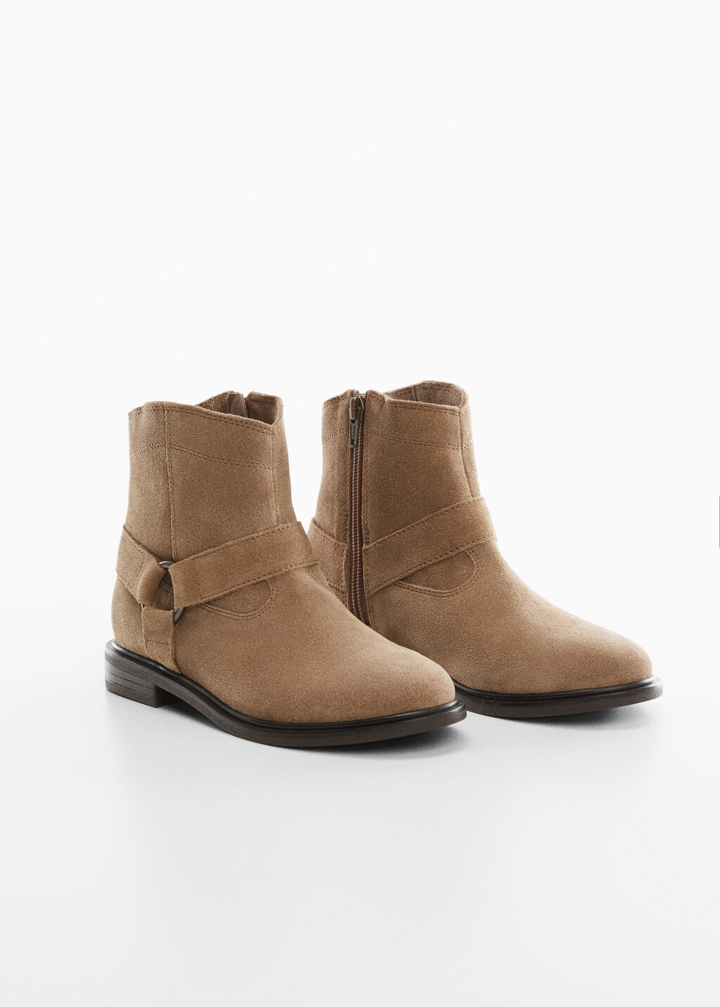 Leather ankle boots - Medium plane