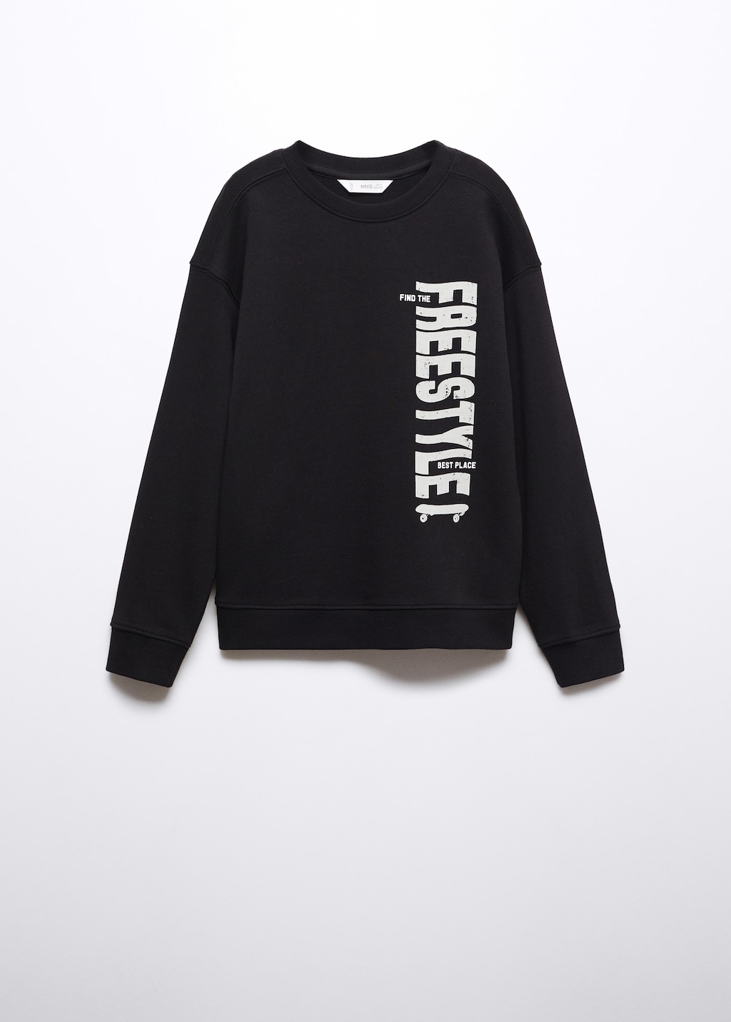 Weiches Sweatshirt mit Text - Artikel ohne Model