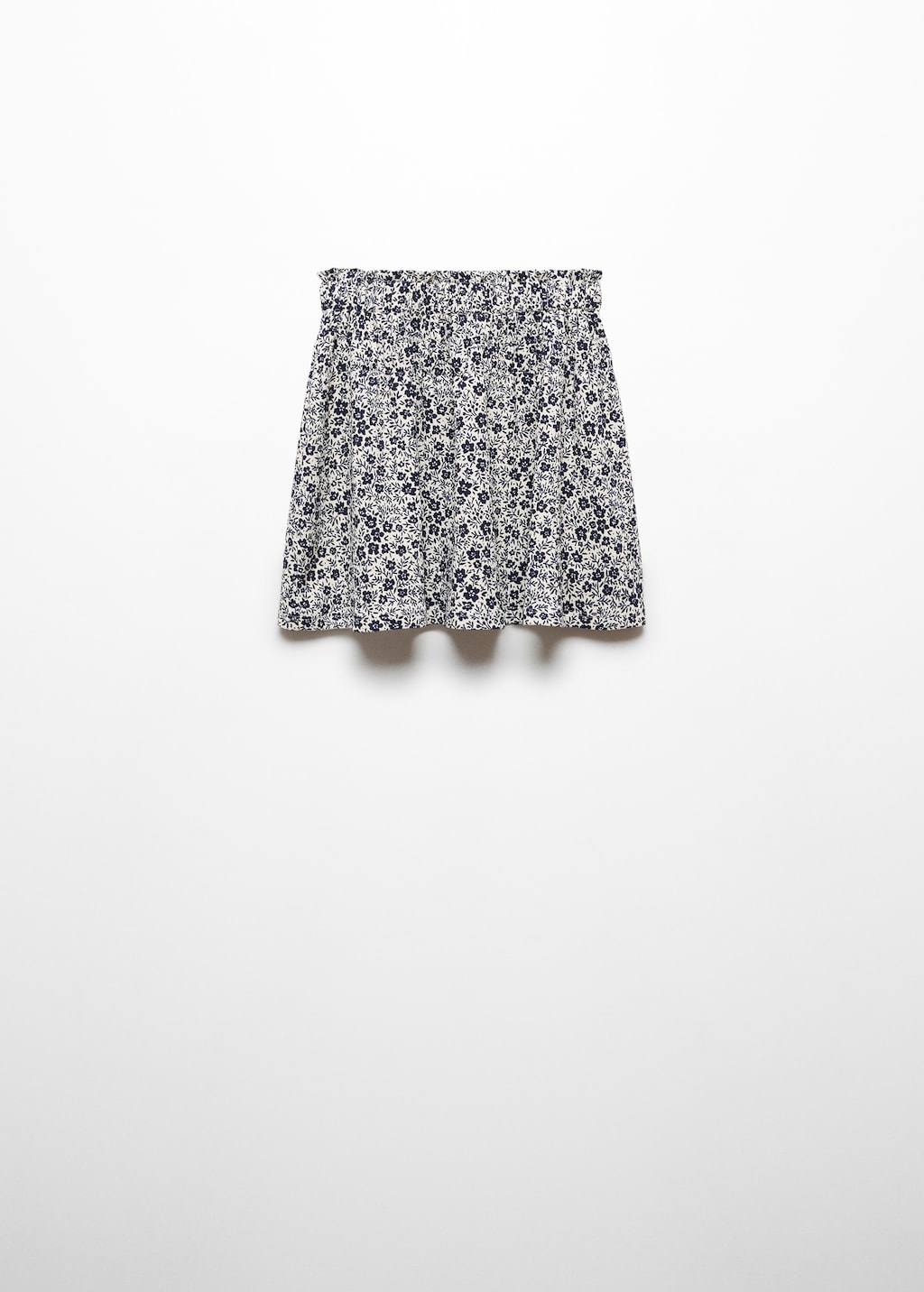 Floral print skirt - Reverse of the article