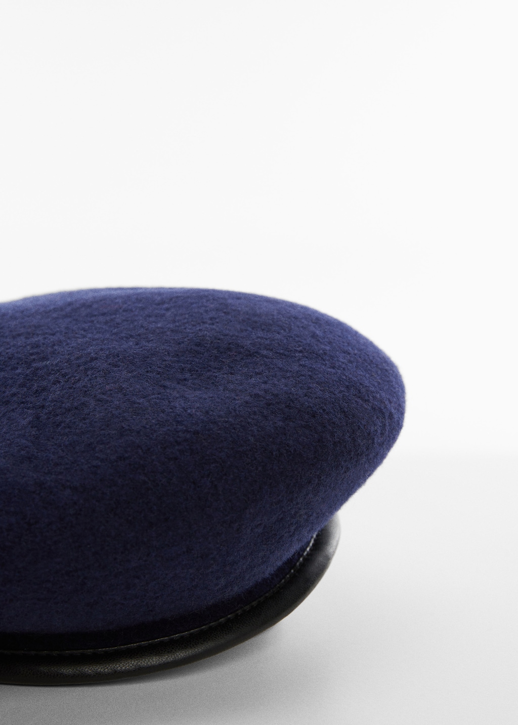 Merino wool beret - Medium plane