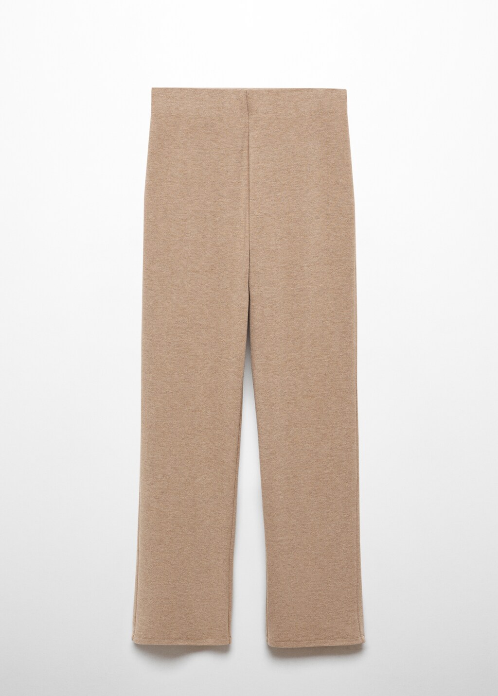 Cotton-linen knitted trousers  - Article without model