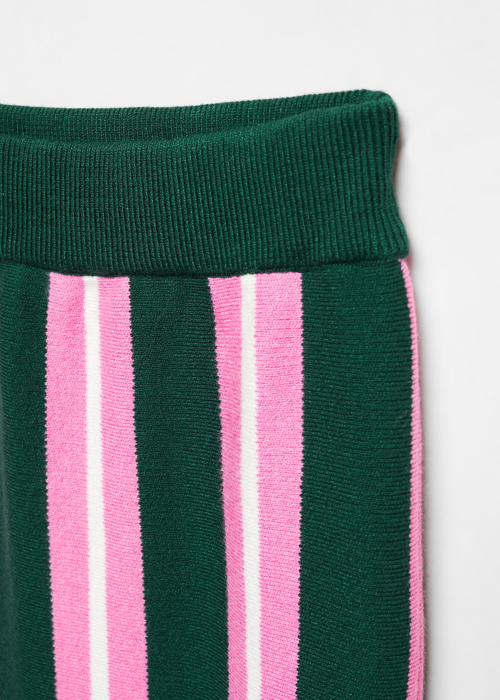 Striped knitted skirt - Details of the article 8