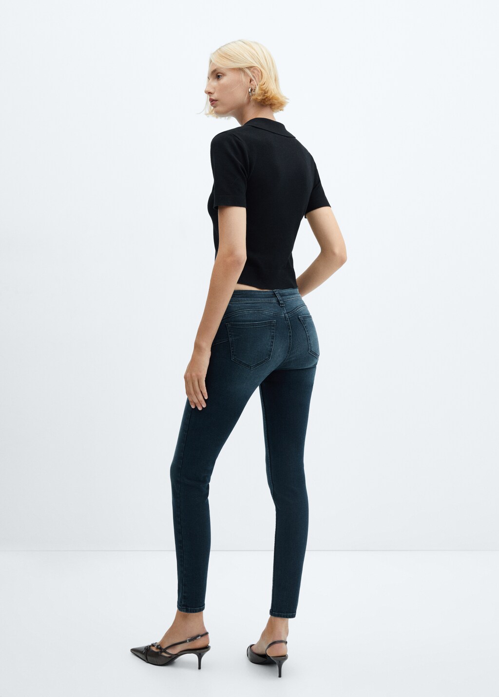 Skinny push-up jeans - Reverse of the article