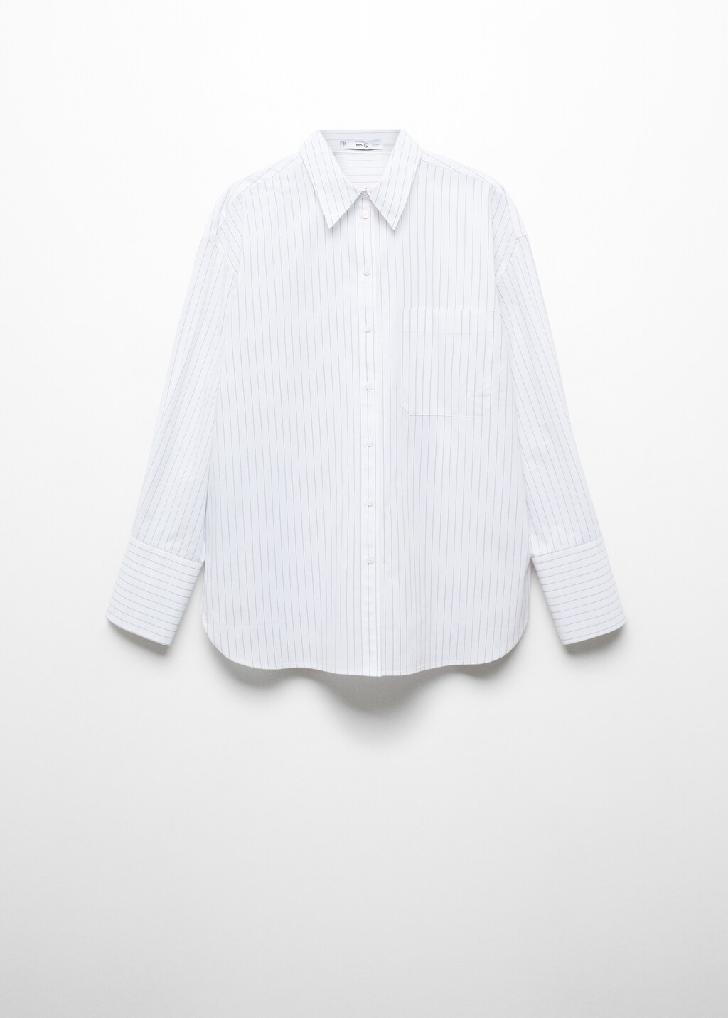 100% cotton striped shirt - Article without model