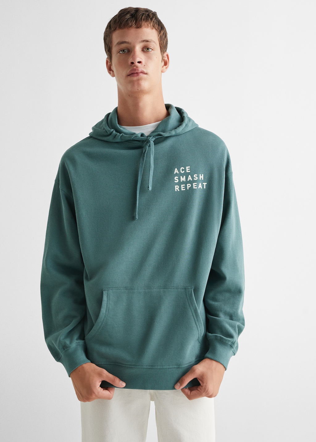 Printed message sweatshirt - Medium plane