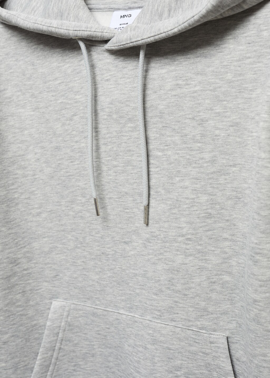 Cotton kangaroo-hooded sweatshirt - Details of the article 8