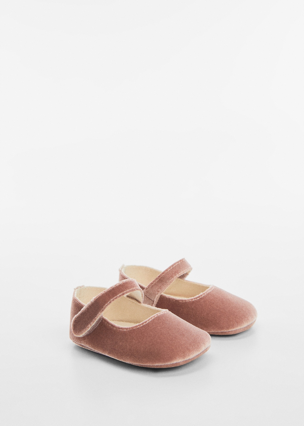 Velvet ballerinas - Medium plane