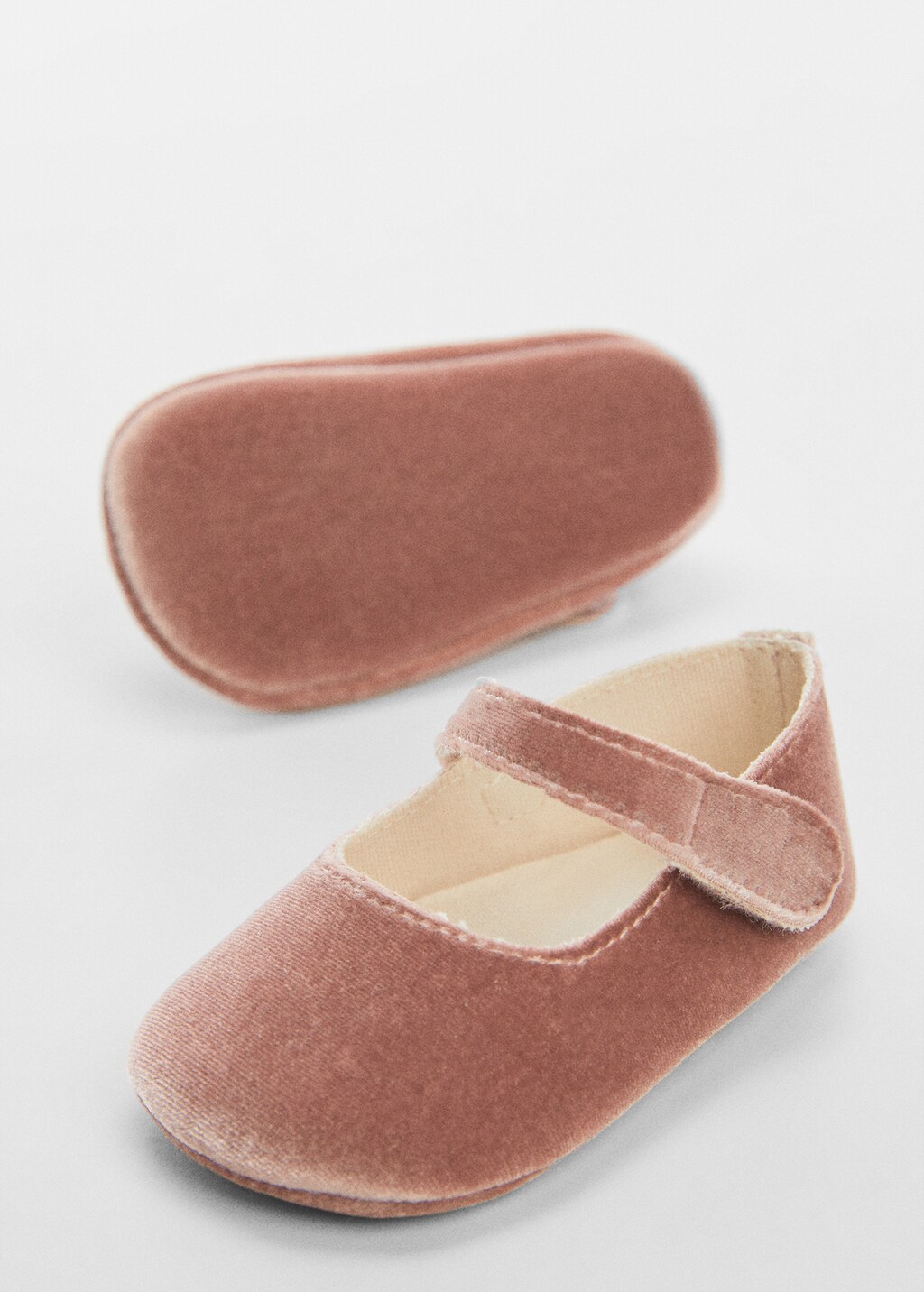 Velvet ballerinas - Details of the article 2