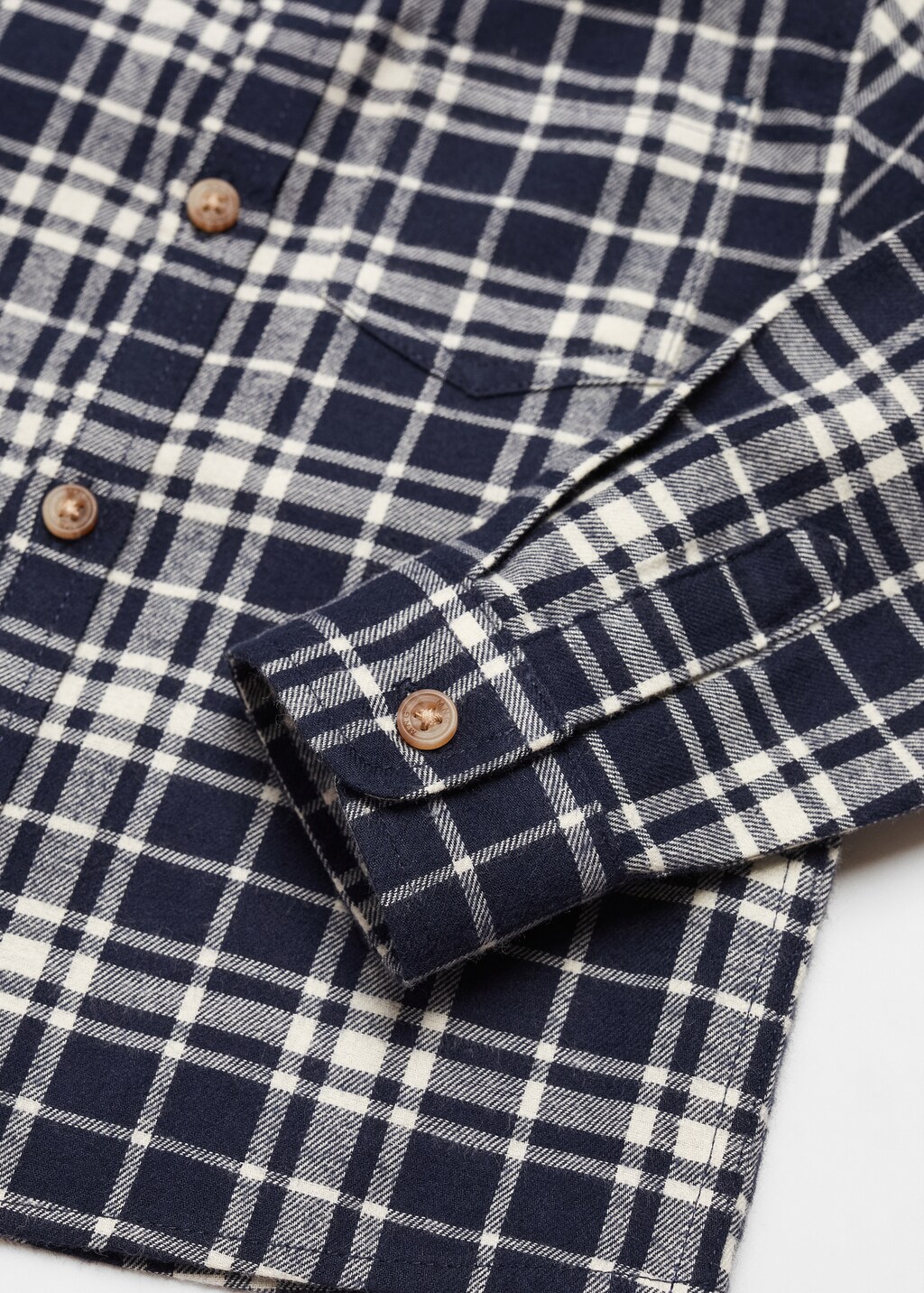 Regular-fit check shirt - Details of the article 0