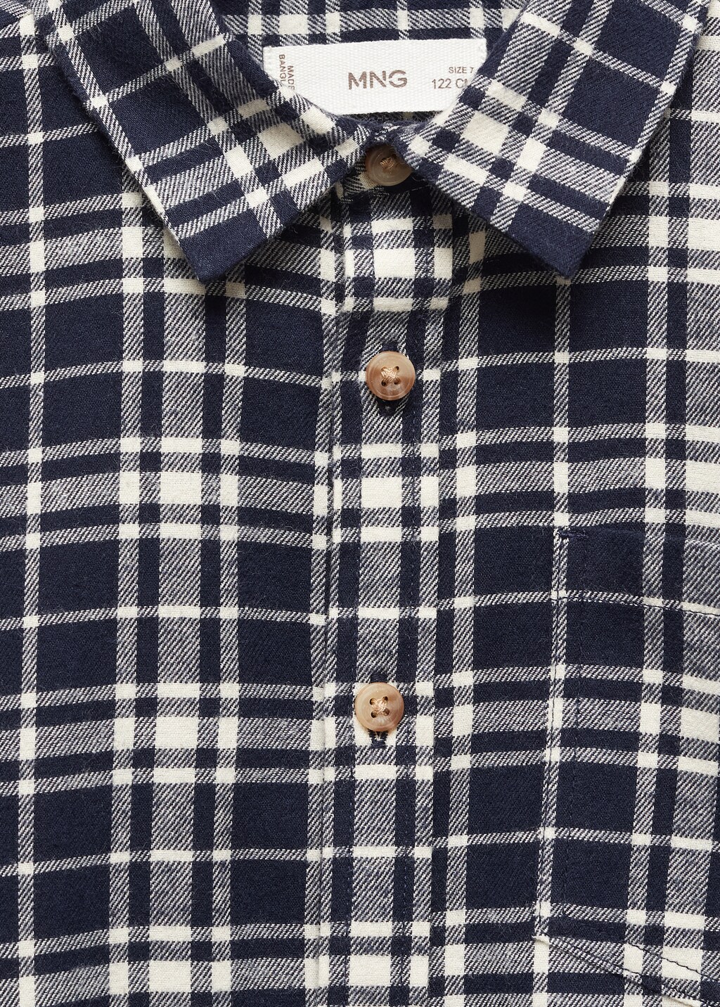 Regular-fit check shirt - Details of the article 8