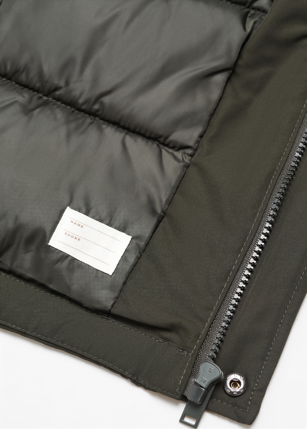 Large anorak with fur-effect hood - Details of the article 8