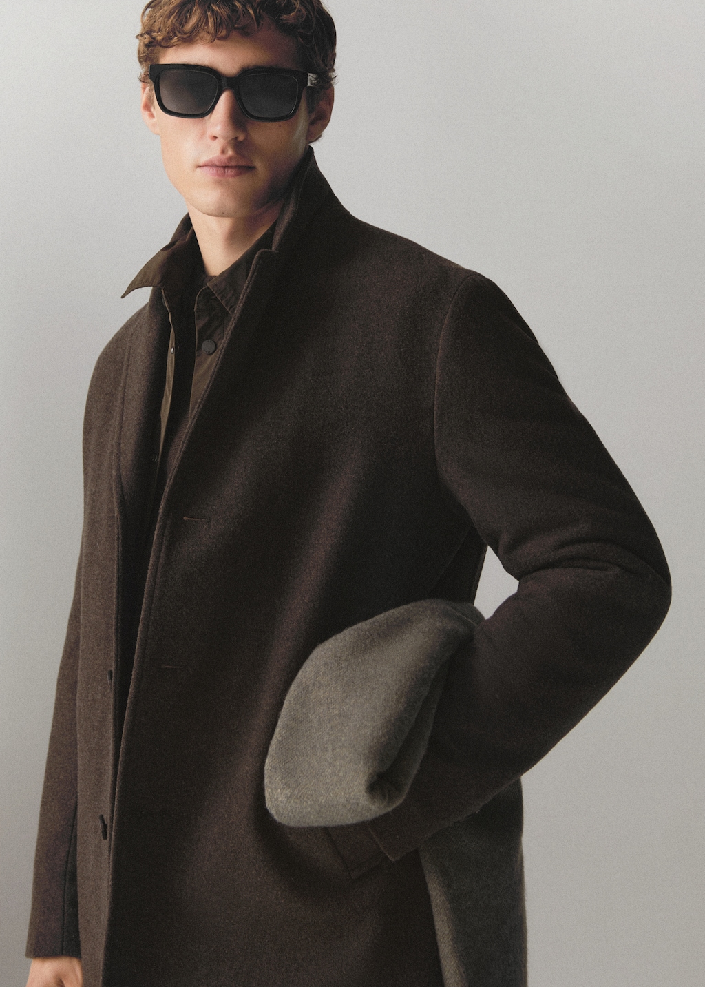 Thermoregulating wool coat - Details of the article 5