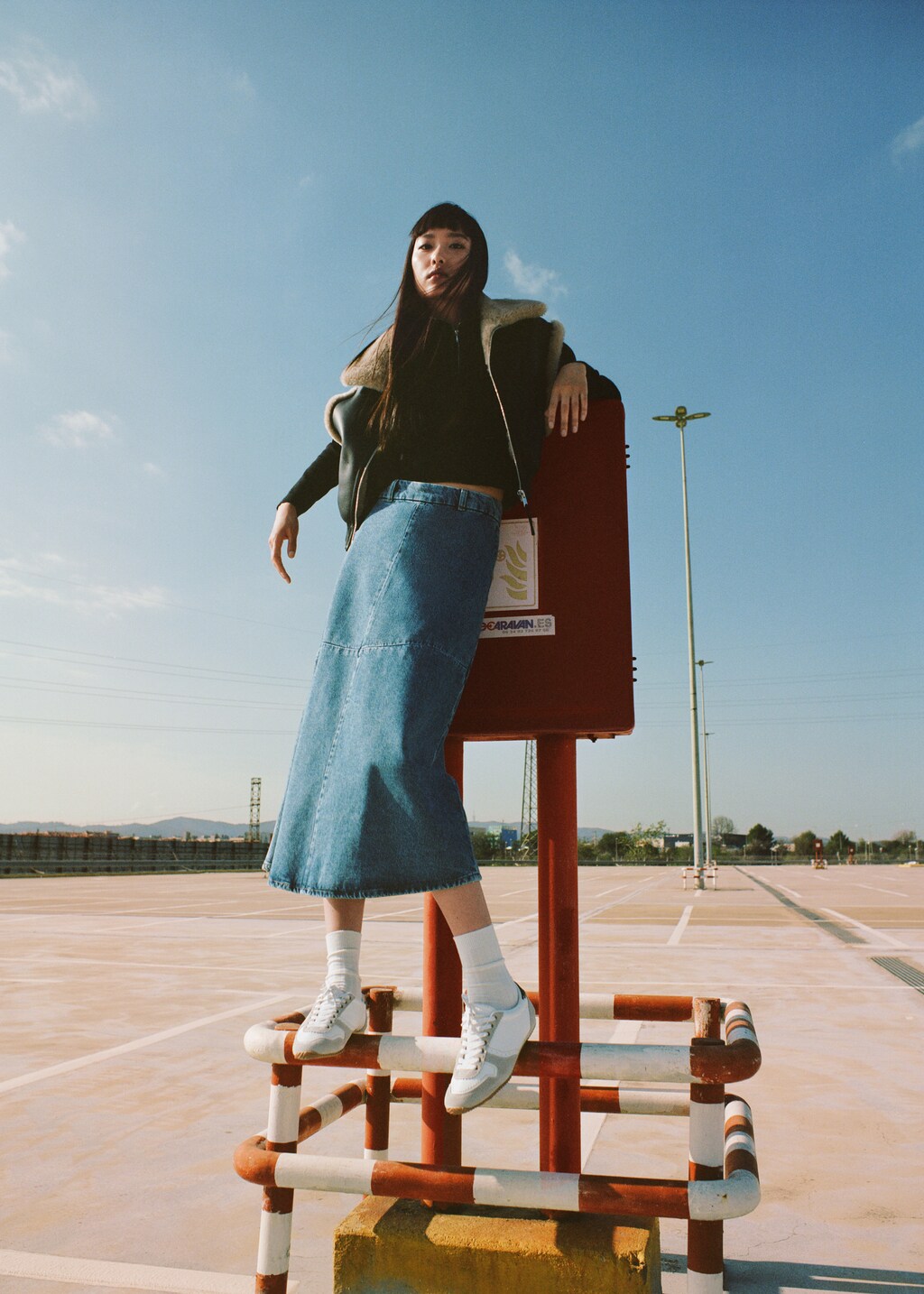 Shearling-lined bomber gilet - Details of the article 7