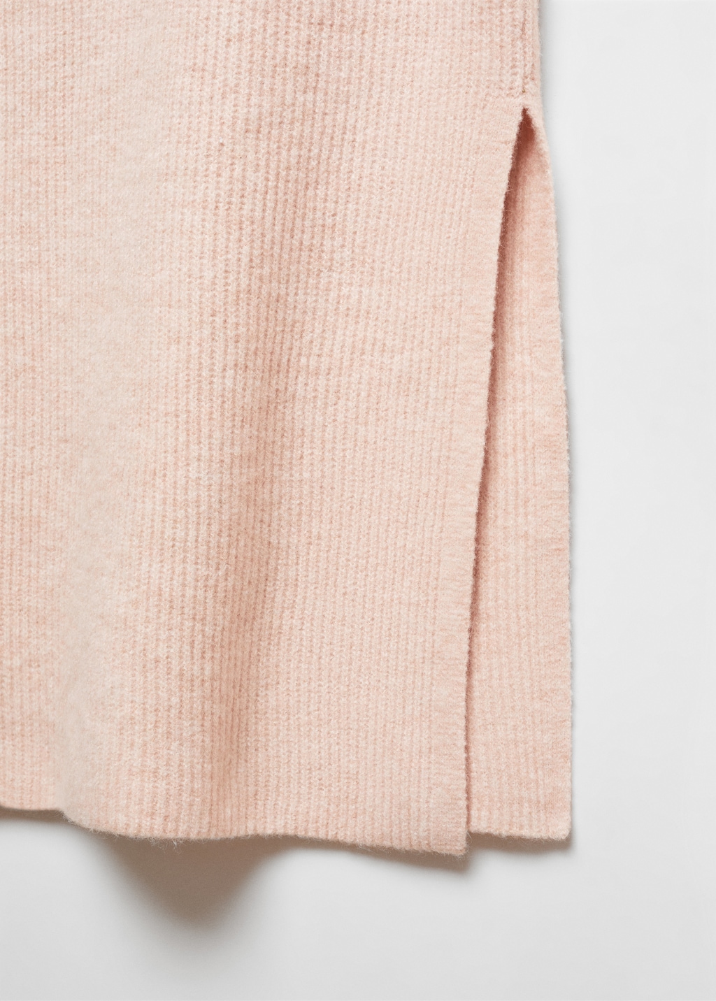 Slit knitted skirt - Details of the article 8