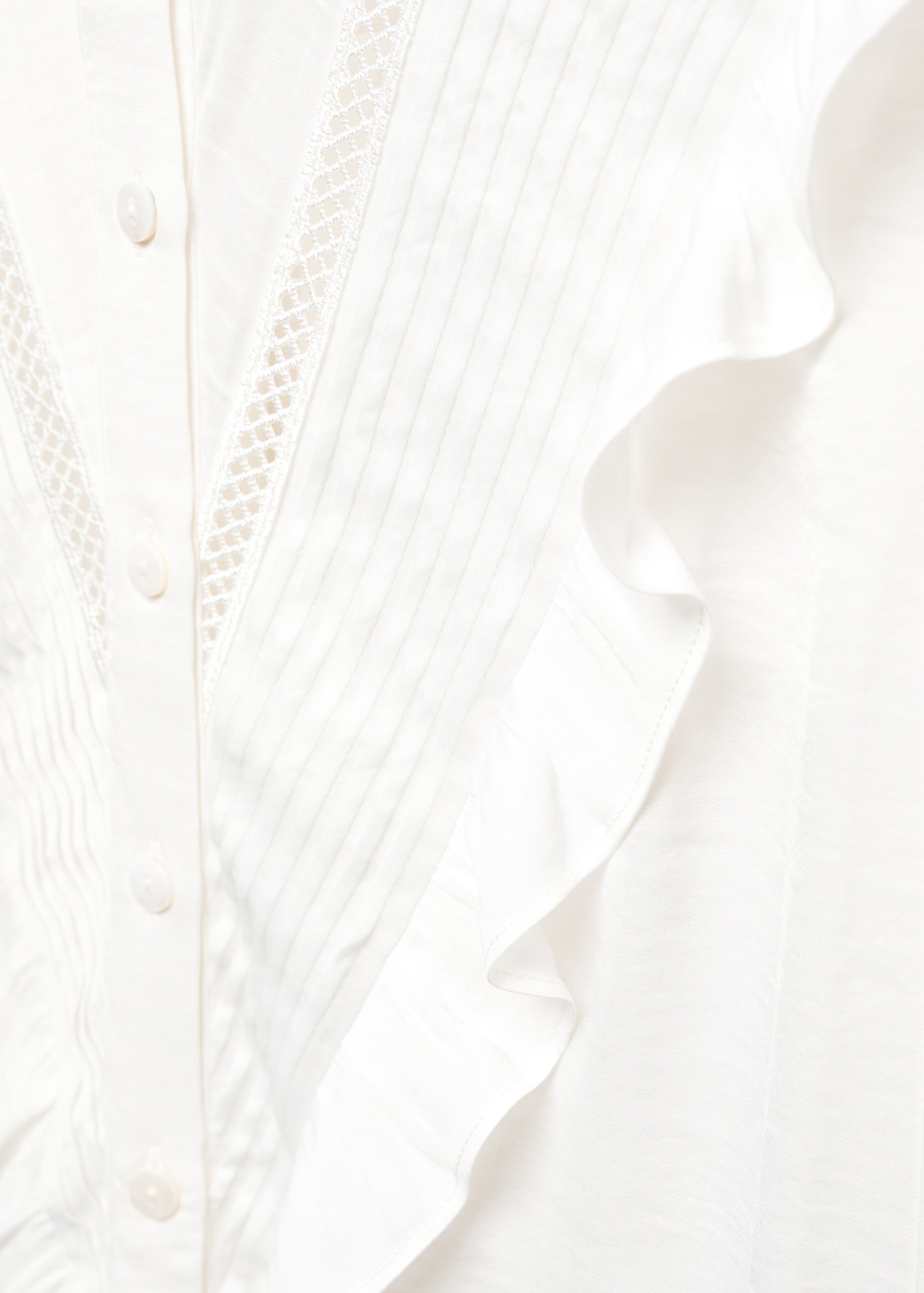 Shirt with ruffle detail  - Details of the article 8