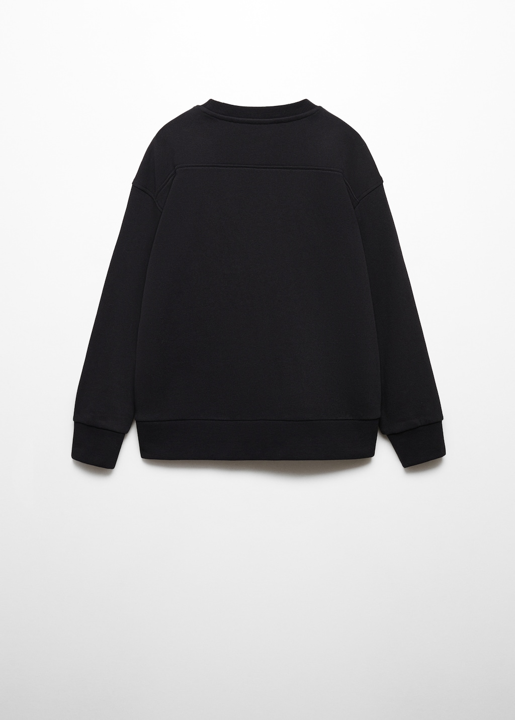 Pocket cotton sweatshirt - Reverse of the article