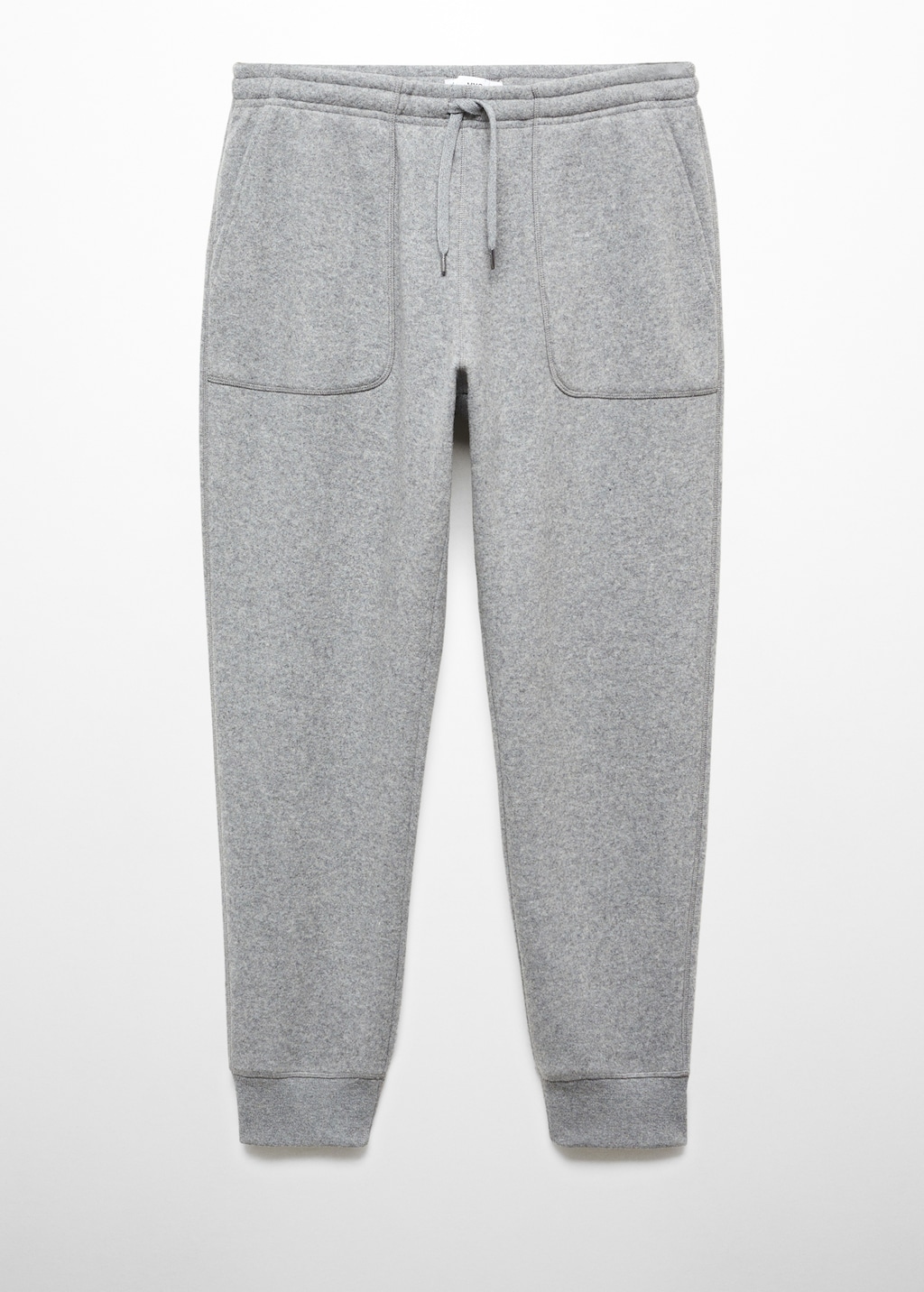 Wool-blend jogger trousers - Article without model