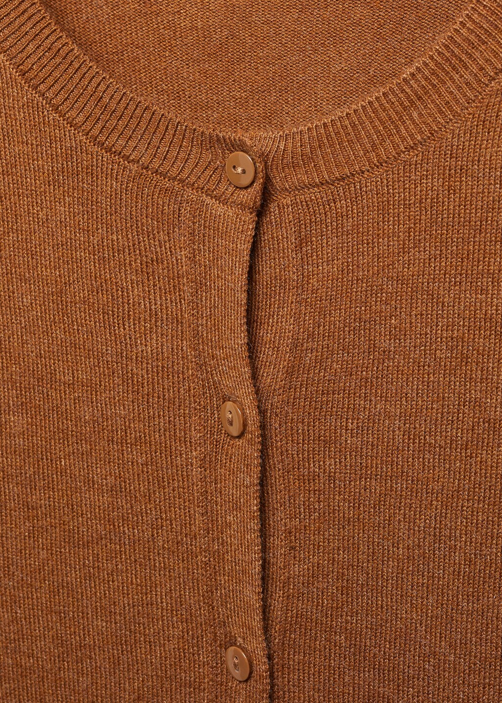 Buttoned cotton cardigan - Details of the article 8