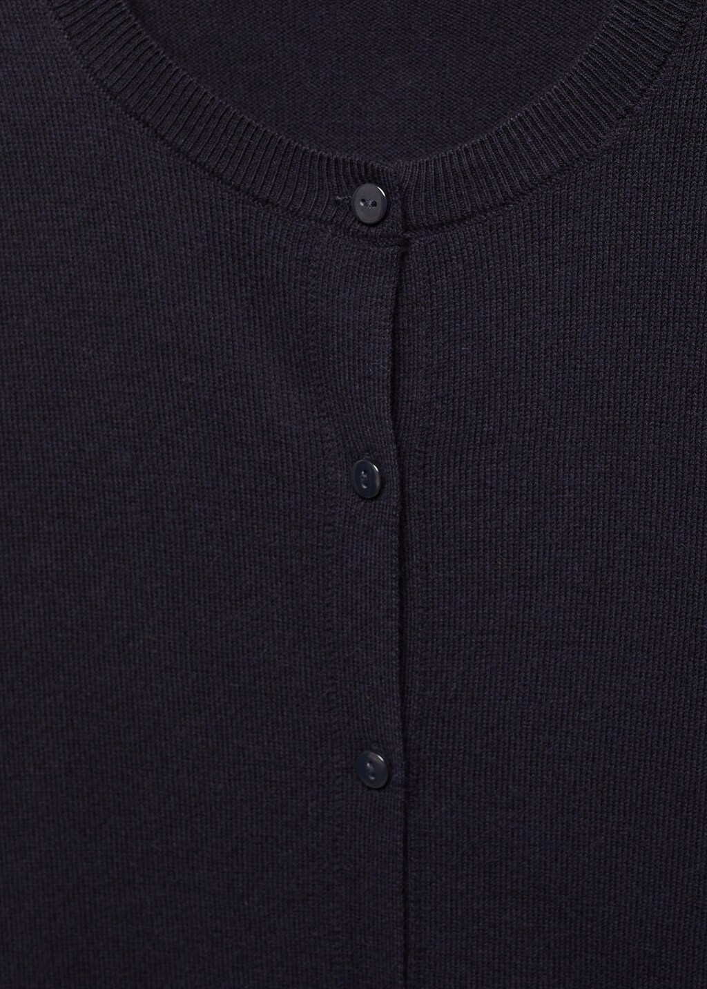 Buttoned cotton cardigan - Details of the article 8