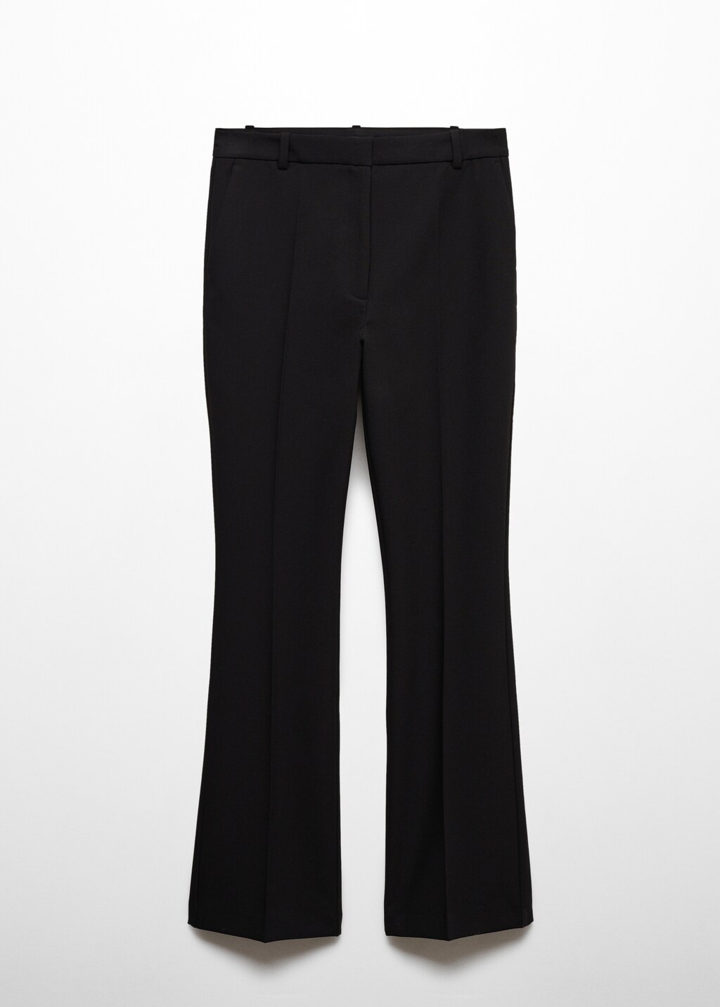 Mid-rise flare trousers - Article without model