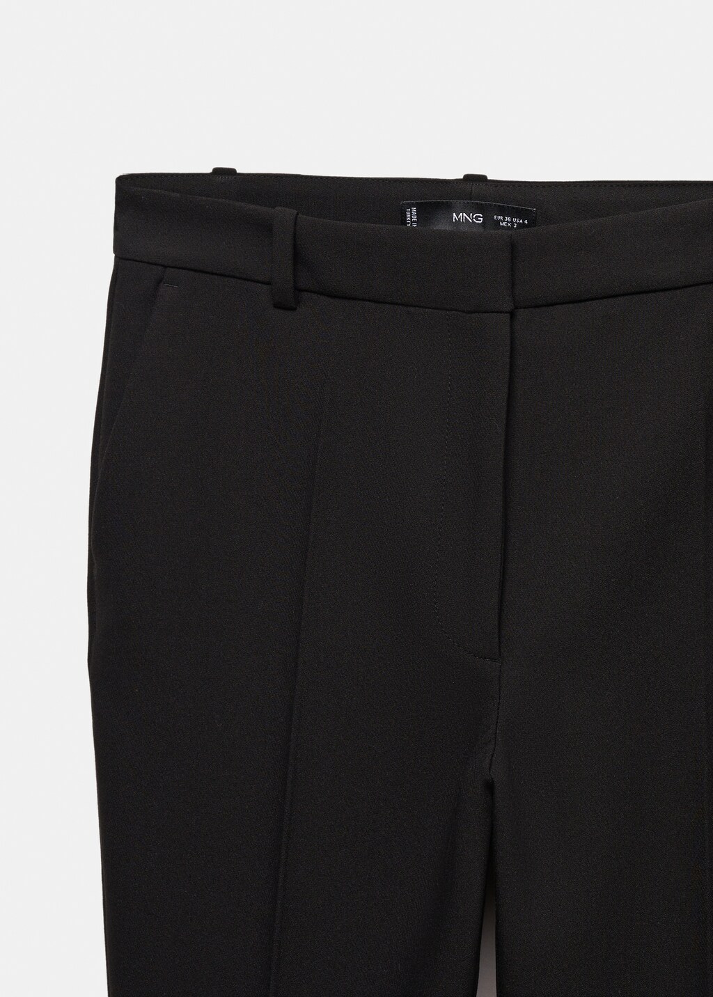 Mid-rise flare trousers - Details of the article 8