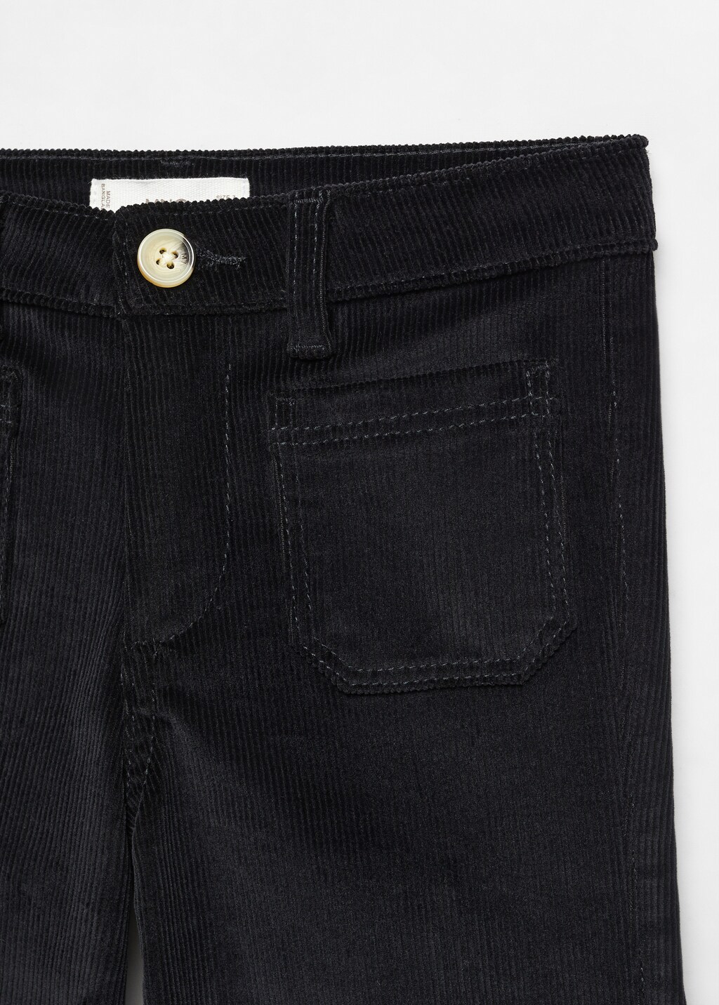 Corduroy culotte trousers - Details of the article 8