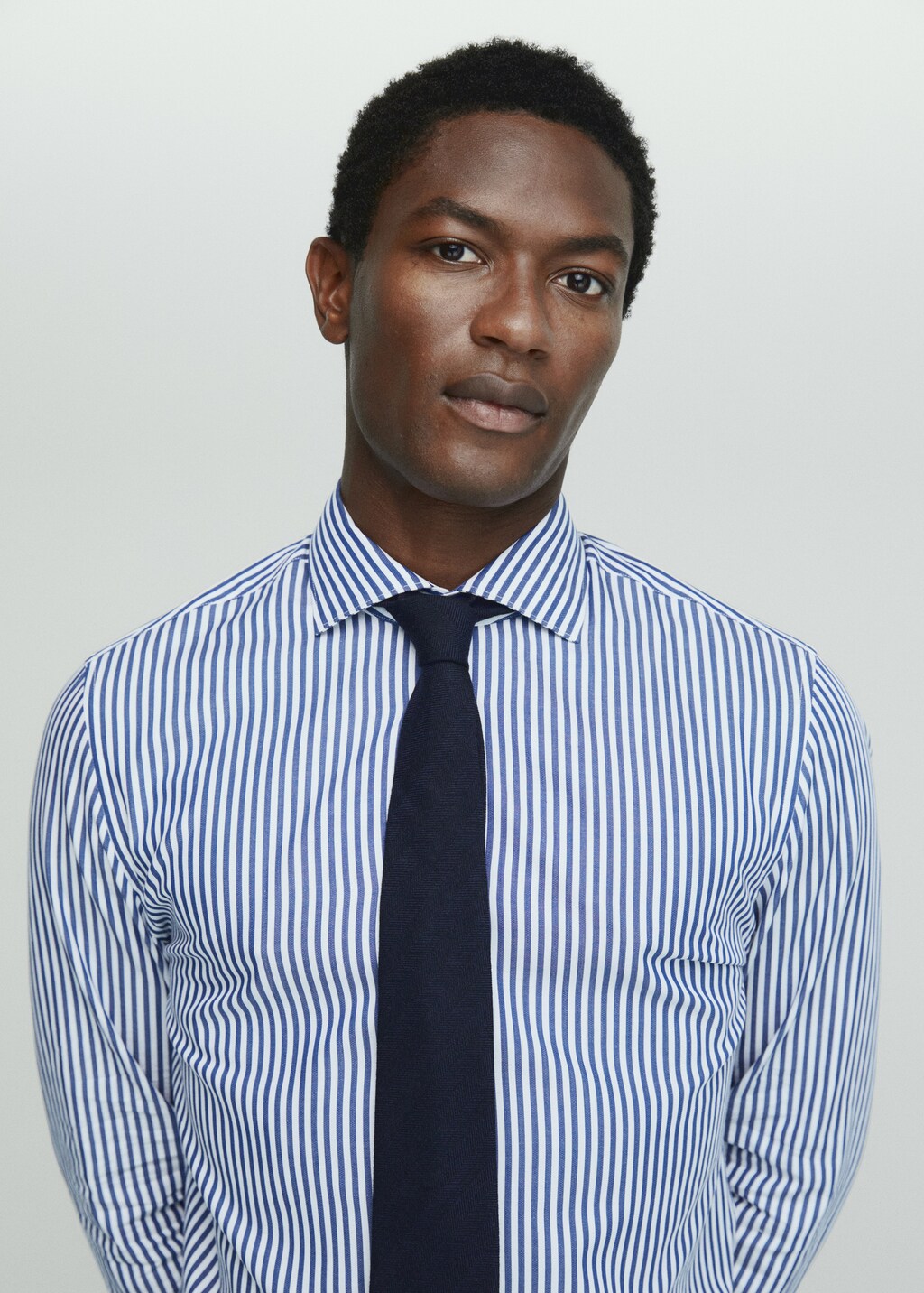 100% cotton striped shirt - Details of the article 1