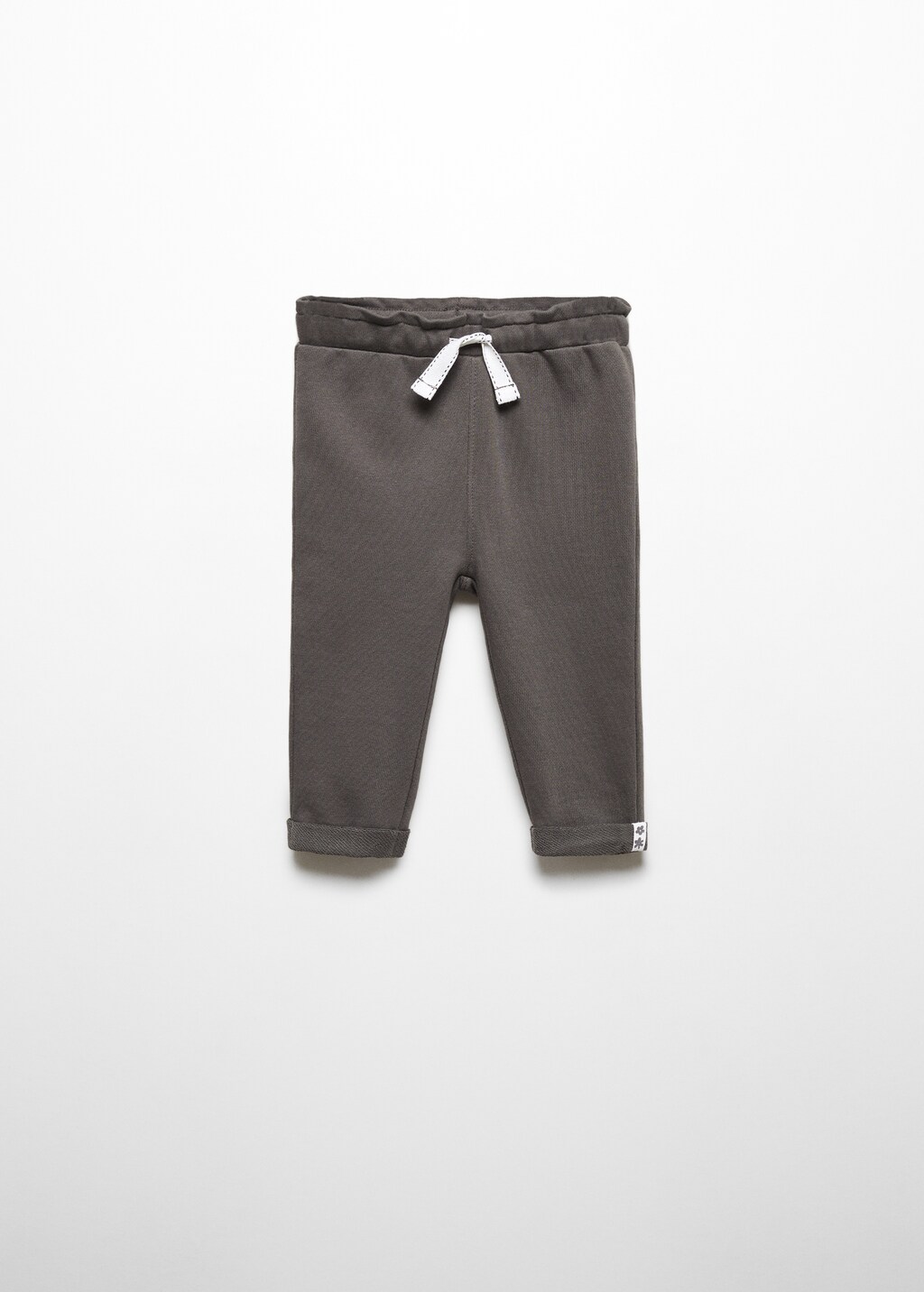 Cotton jogger-style trousers - Article without model