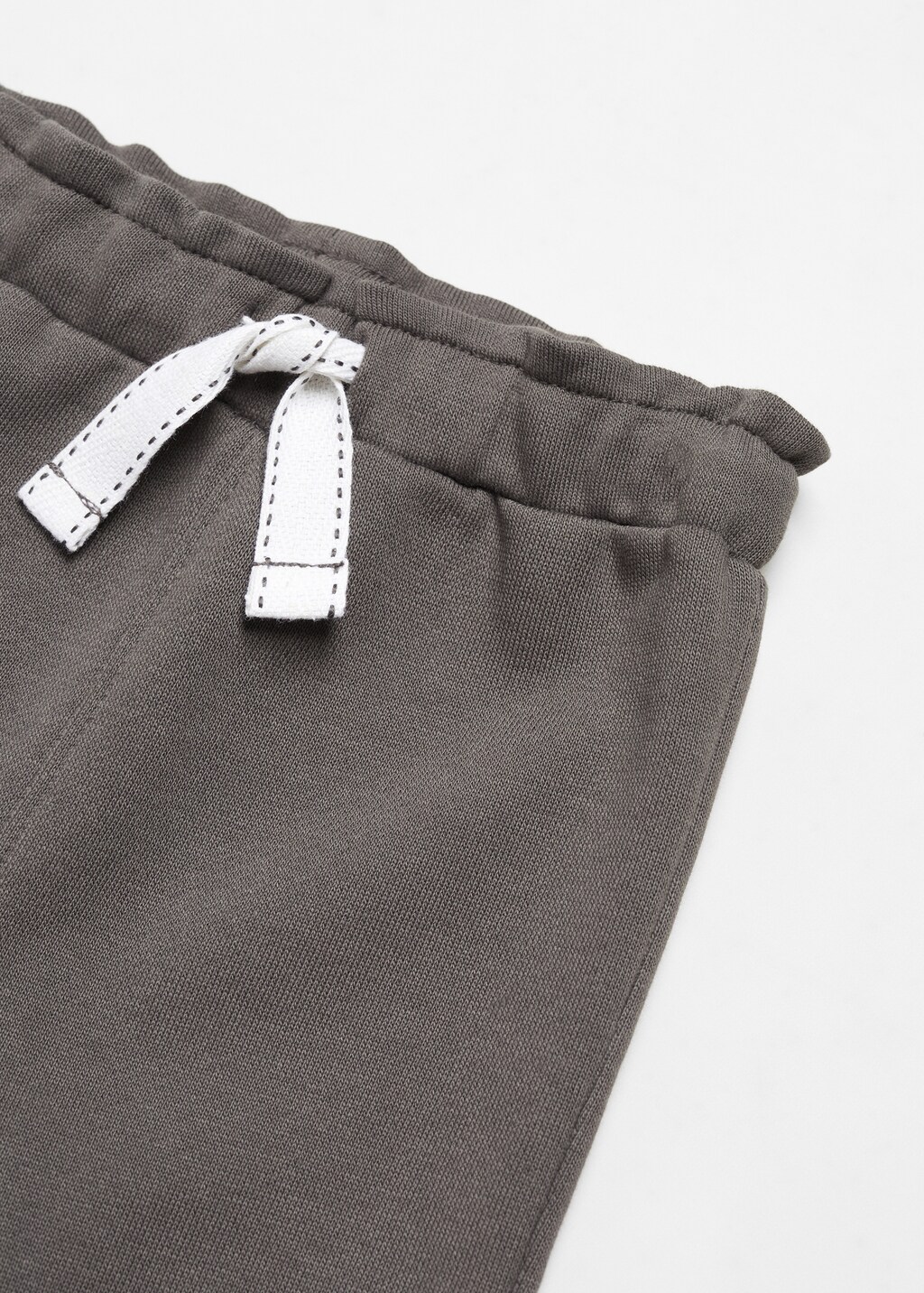 Cotton jogger-style trousers - Details of the article 8