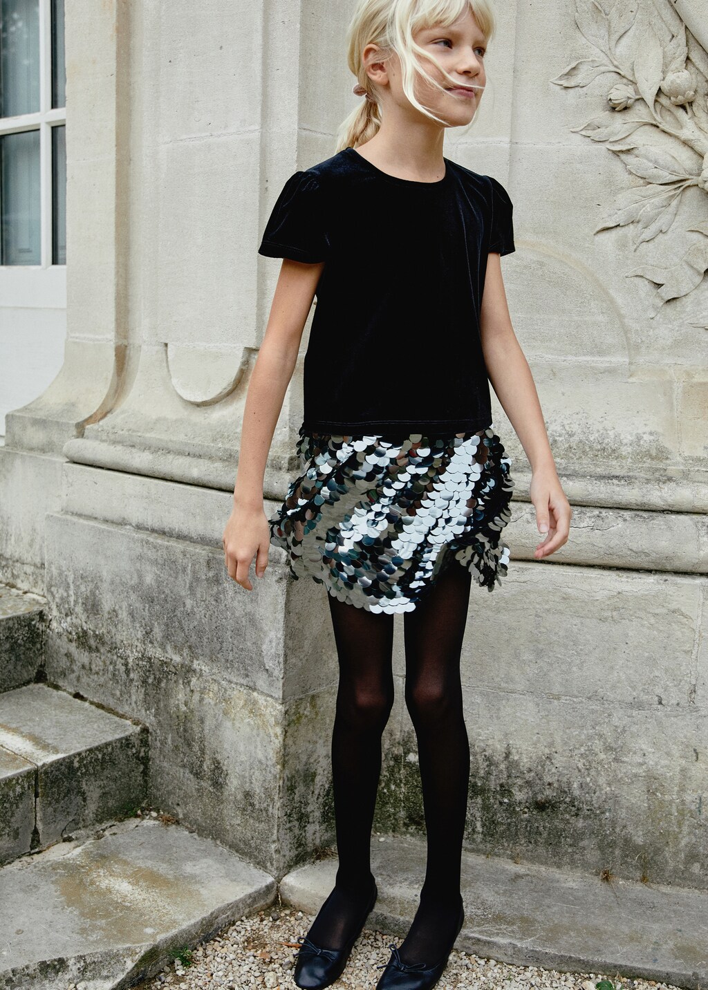 Sequin skirt - Details of the article 5