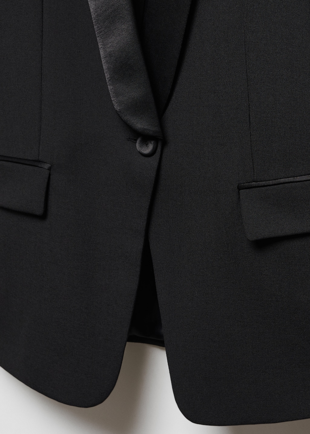 Wool jacket with satin lapels - Details of the article 8