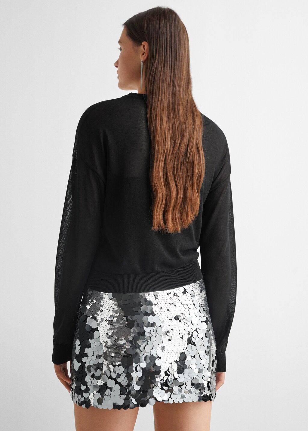 Sequin skirt - Reverse of the article