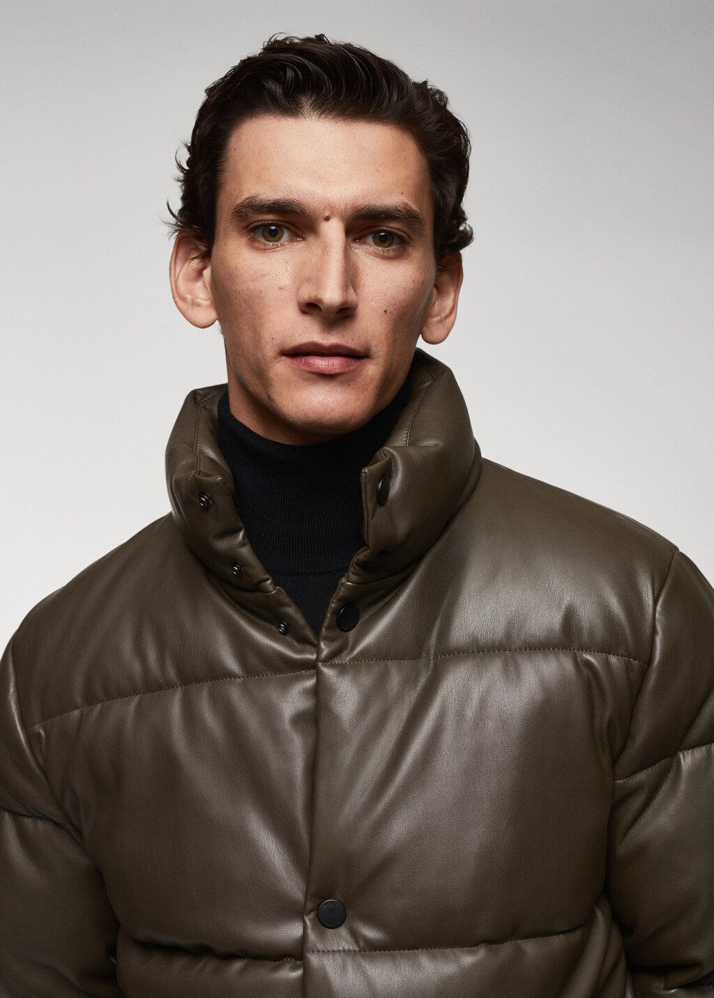 Quilted skin style jacket - Details of the article 1