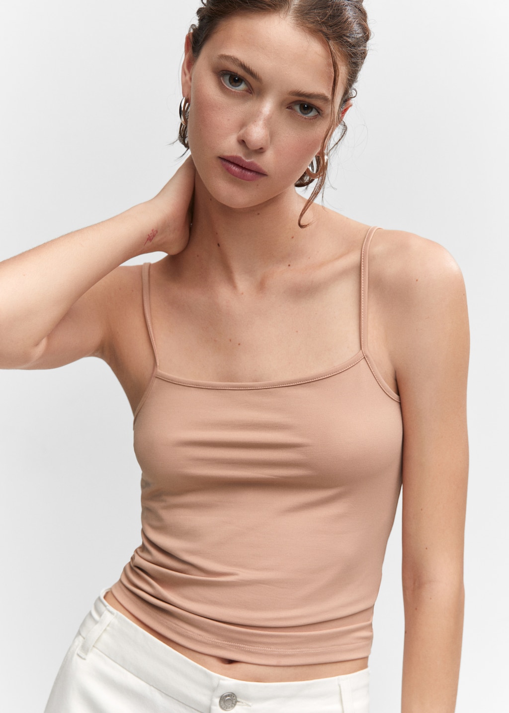 Mango spaghetti strap top hotsell