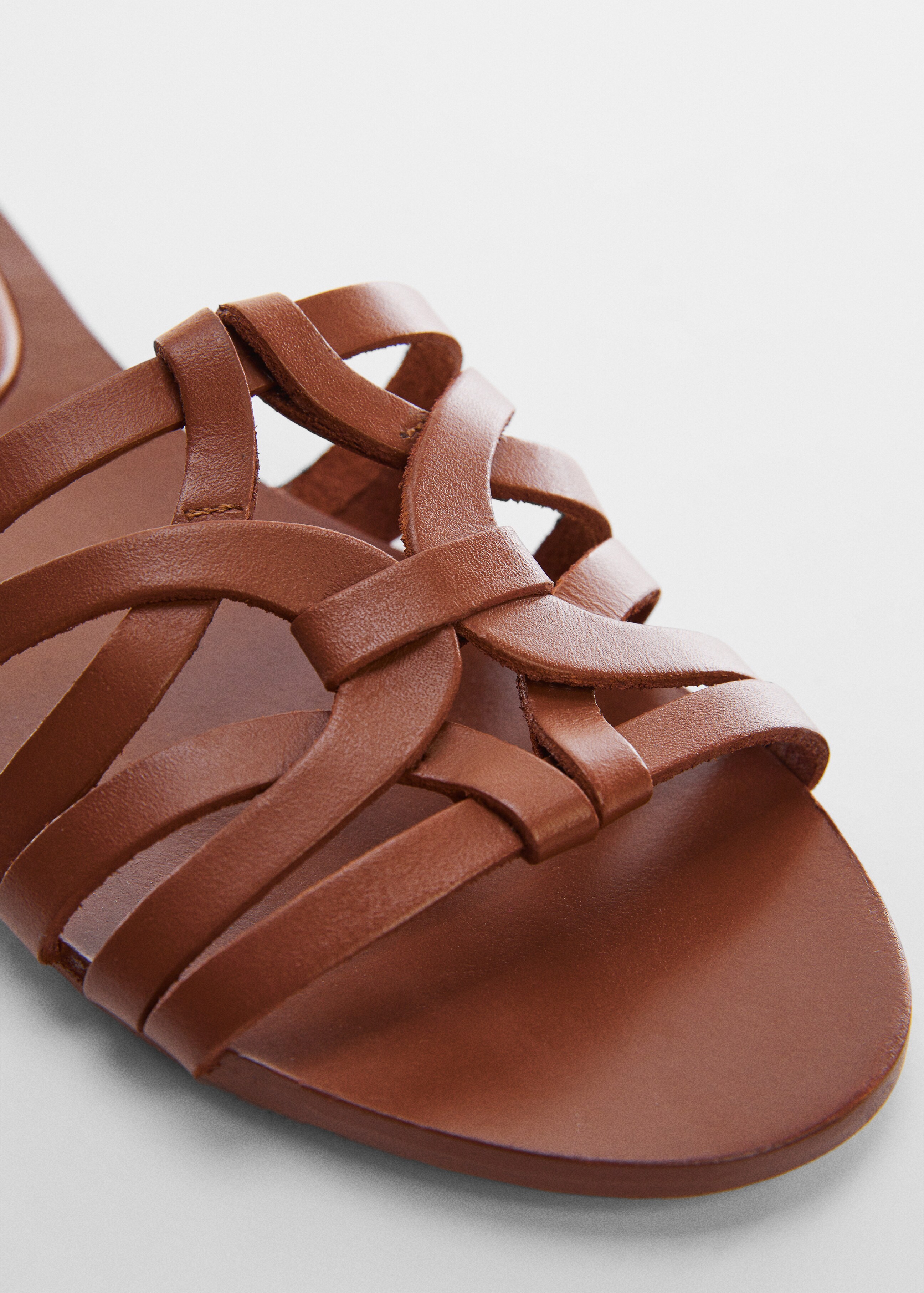 Leather straps sandals - Details of the article 1