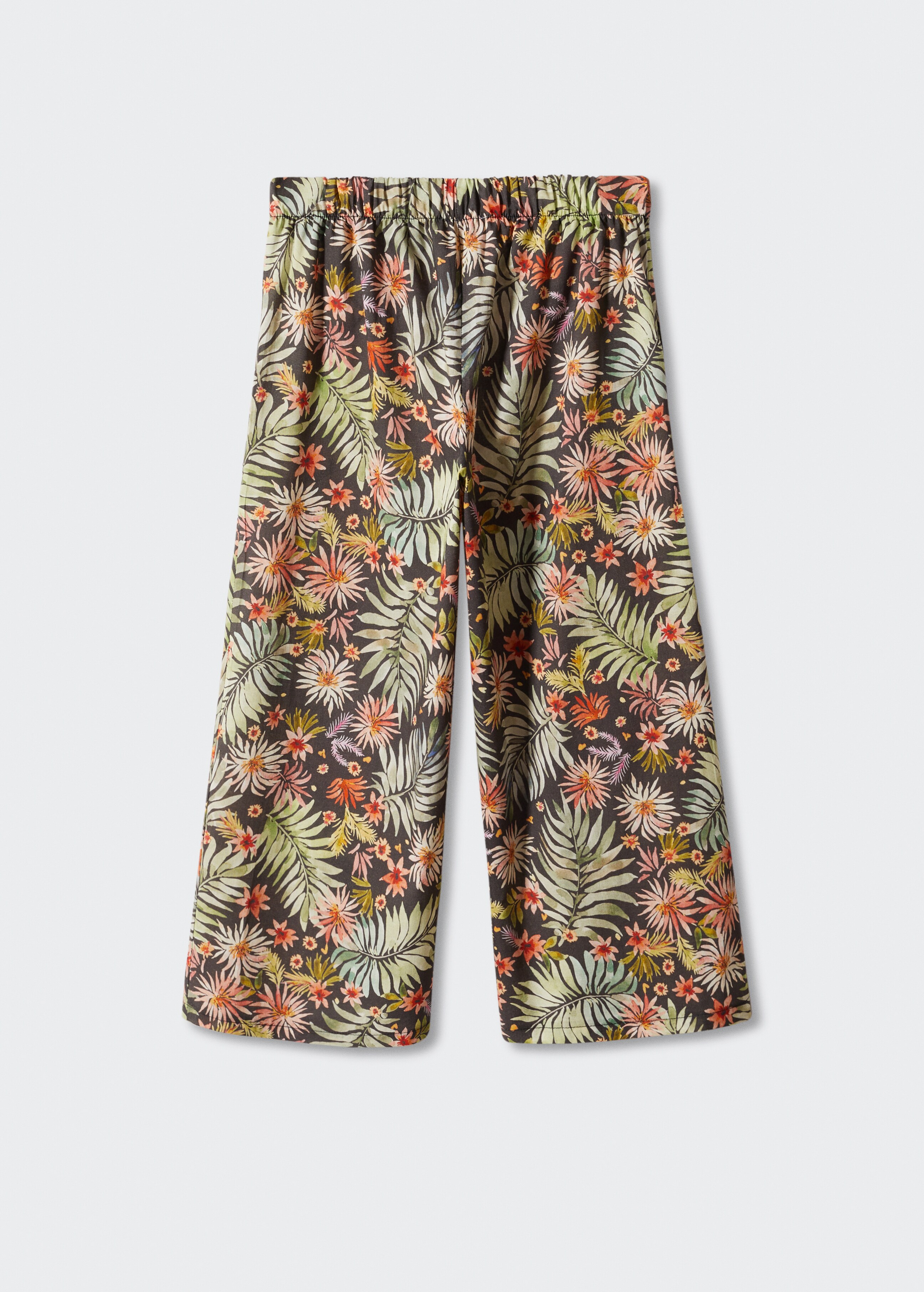 Printed trousers - Reverse of the article