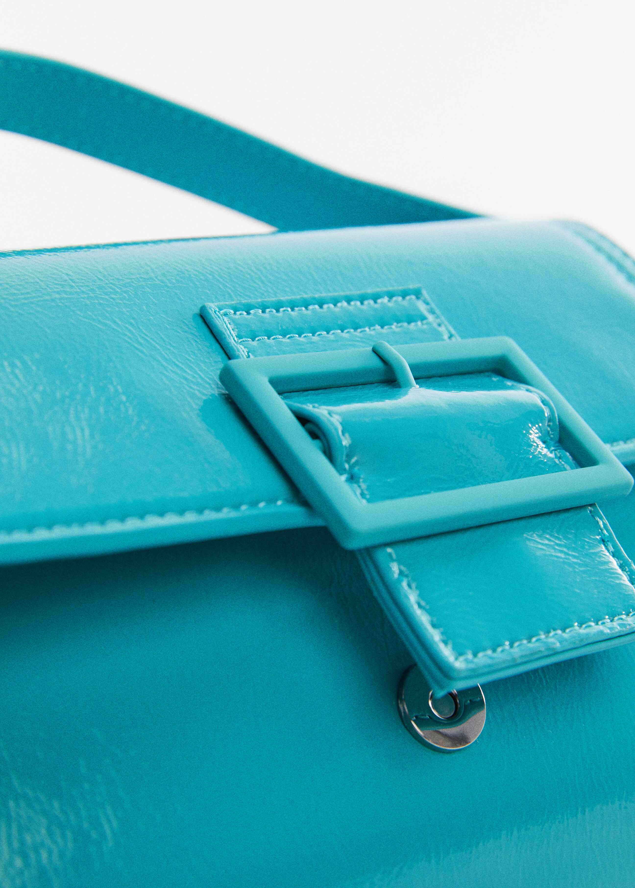 Buckled flap bag - Details of the article 1