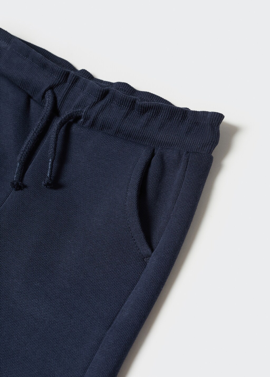 Cotton jogger-style trousers - Details of the article 0