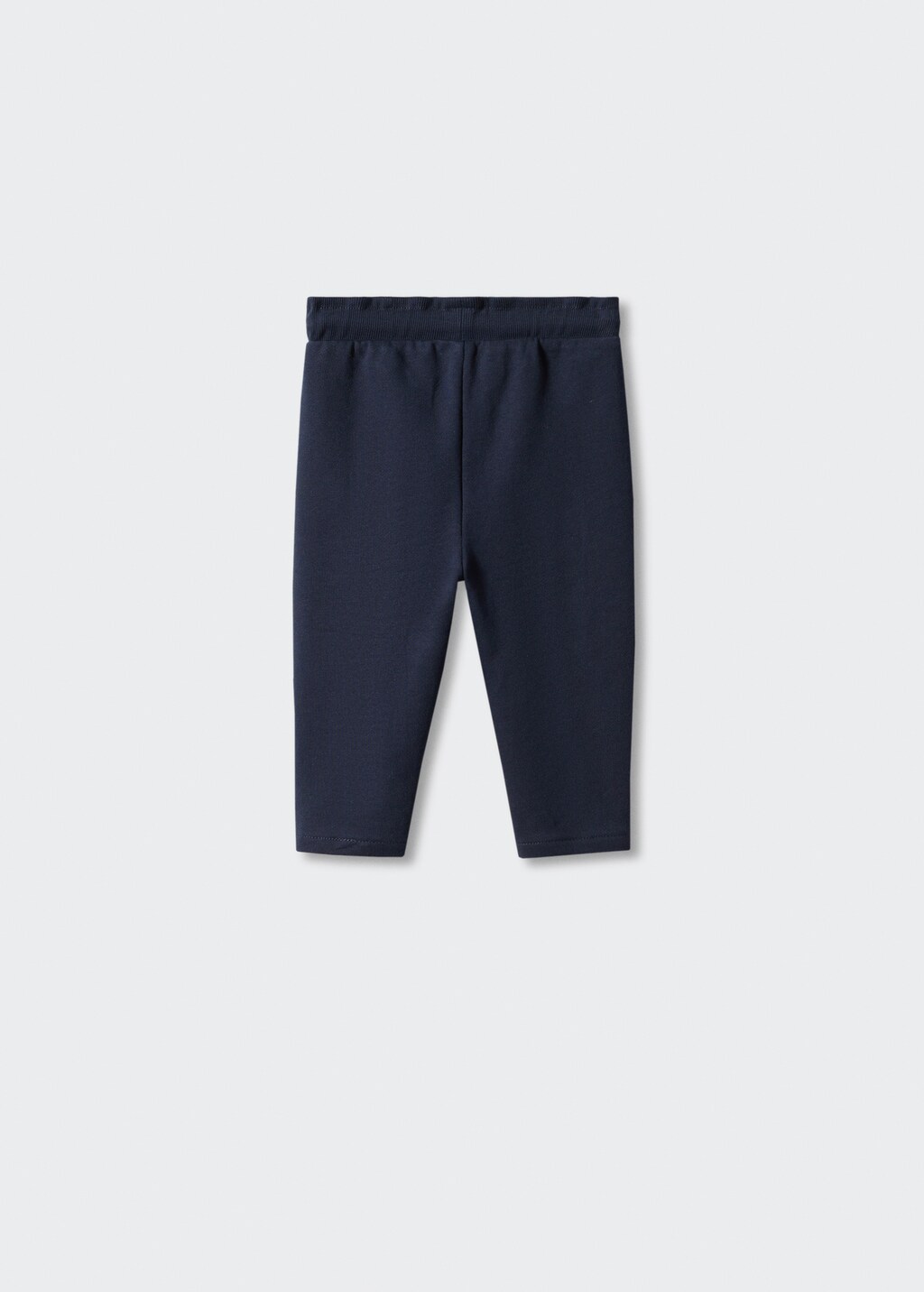 Cotton jogger-style trousers - Reverse of the article