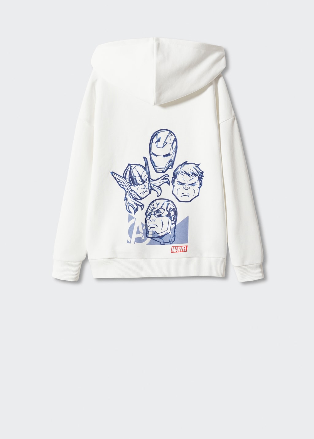 Avengers white hoodie online