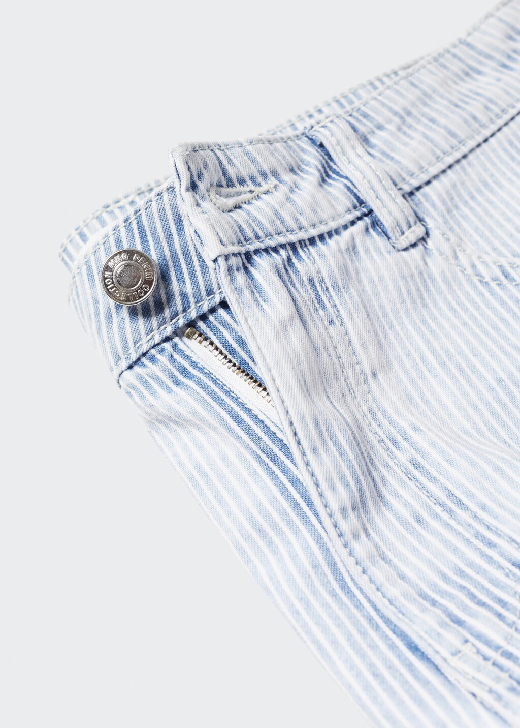 Cotton striped shorts - Details of the article 8