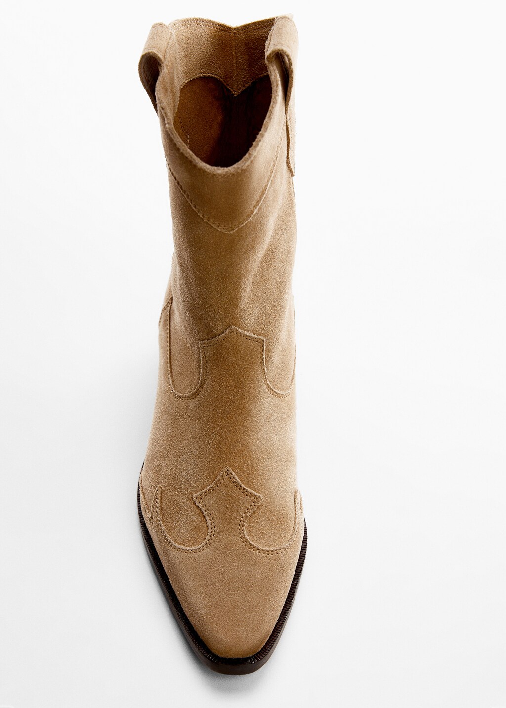 Leather cowboy ankle boots - Details of the article 2