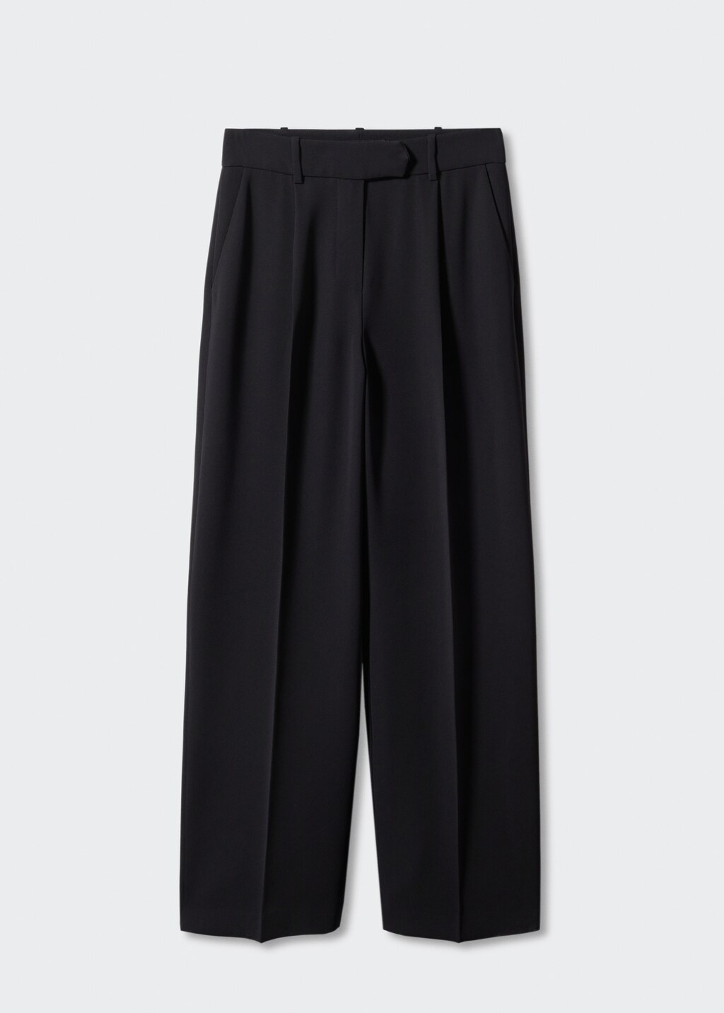 Wideleg pleated trousers - Article without model