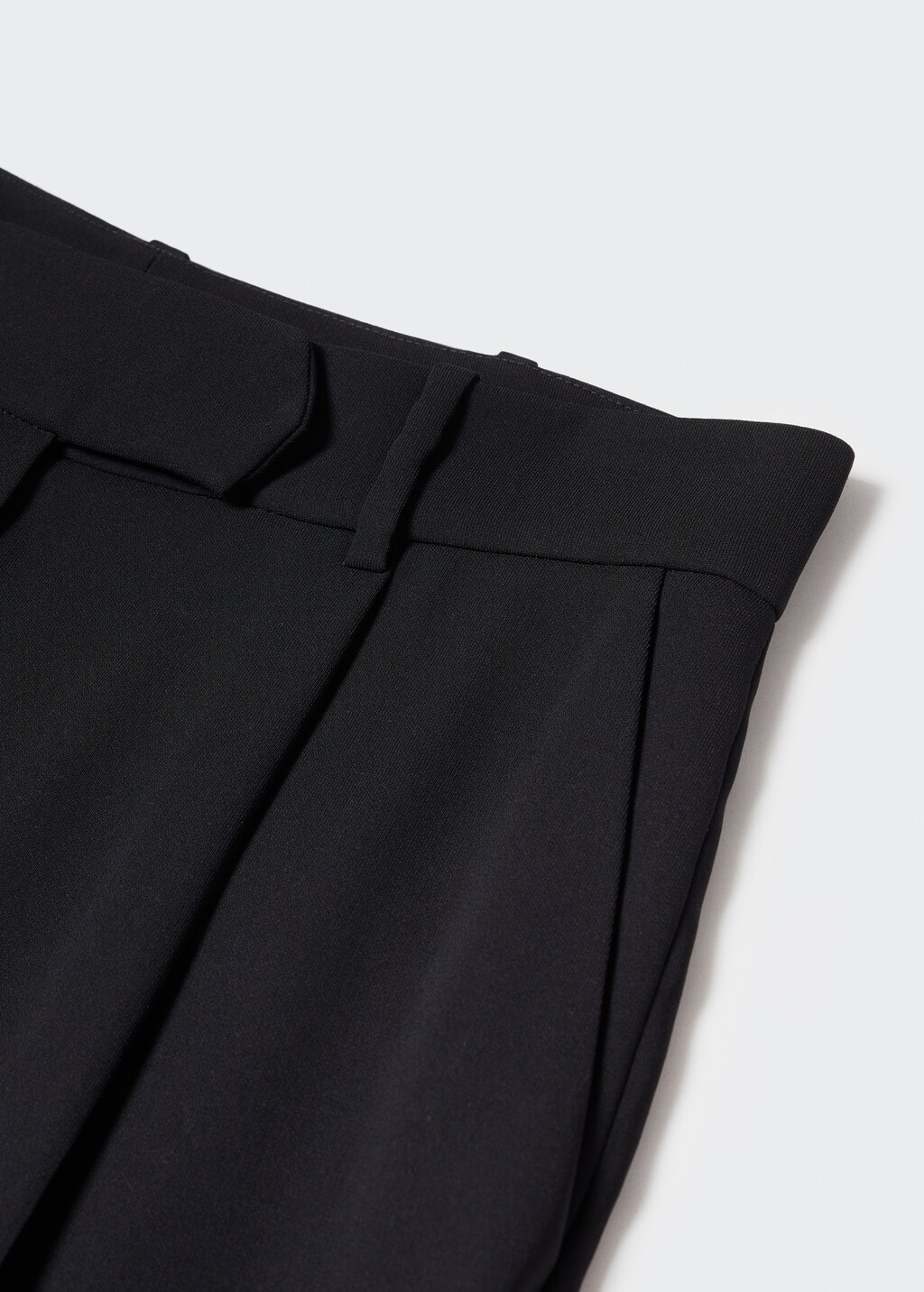 Wideleg pleated trousers - Details of the article 8