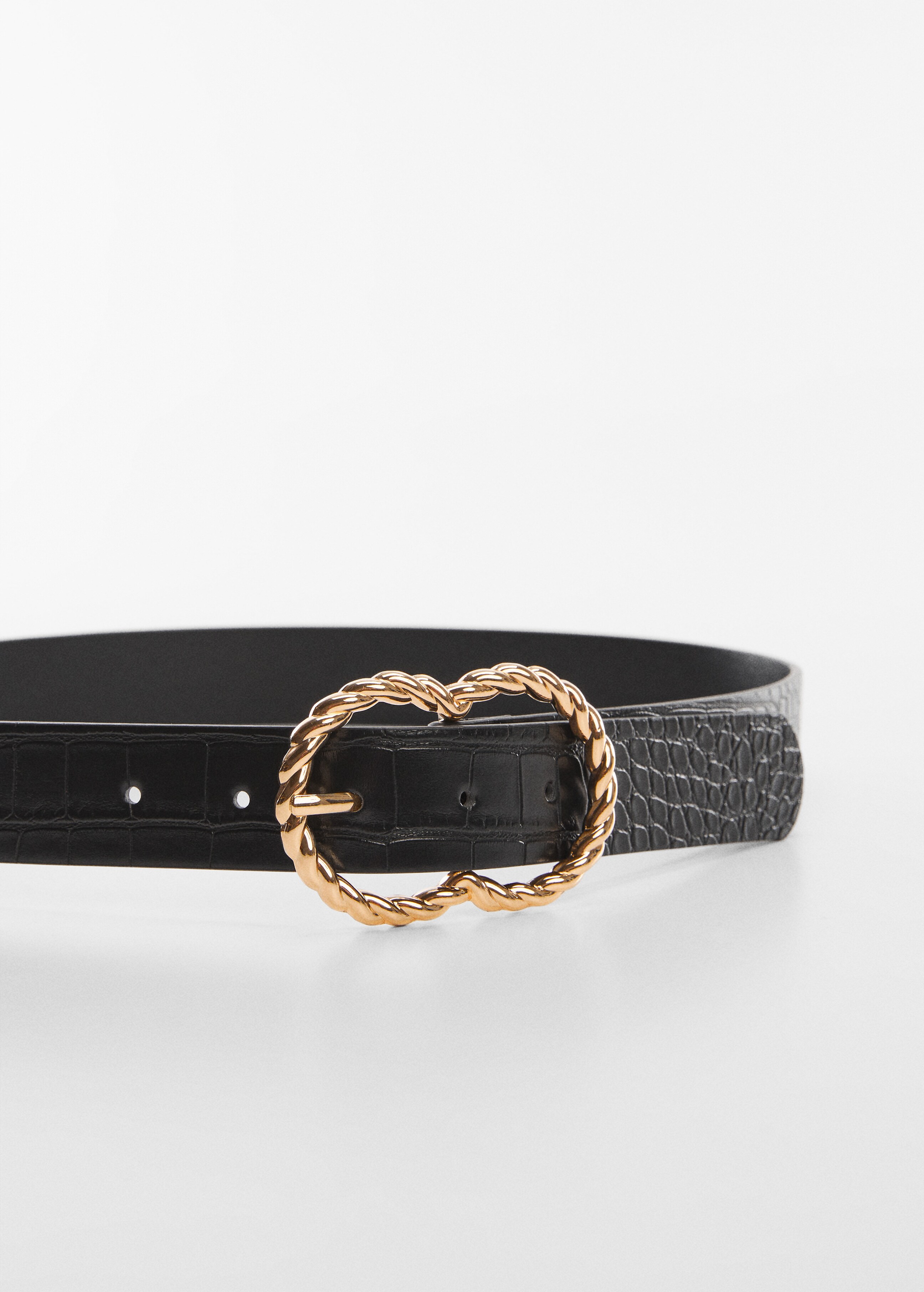 Braided belt with buckle - Details of the article 2
