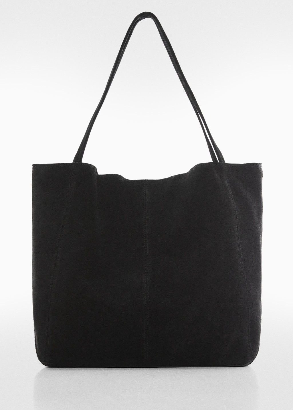 Leather shopper bag - Article without model