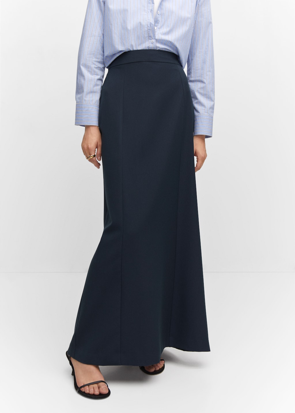 Flowy long skirt - Medium plane